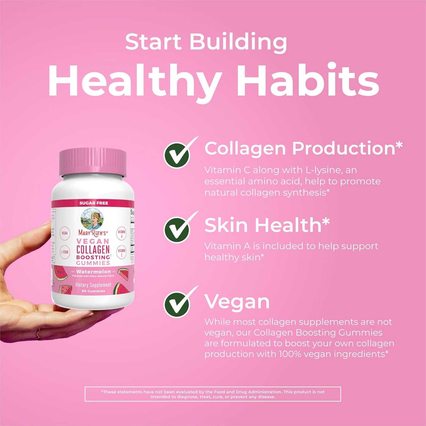 Mary Ruth´s Vegan Collagen Gummies
