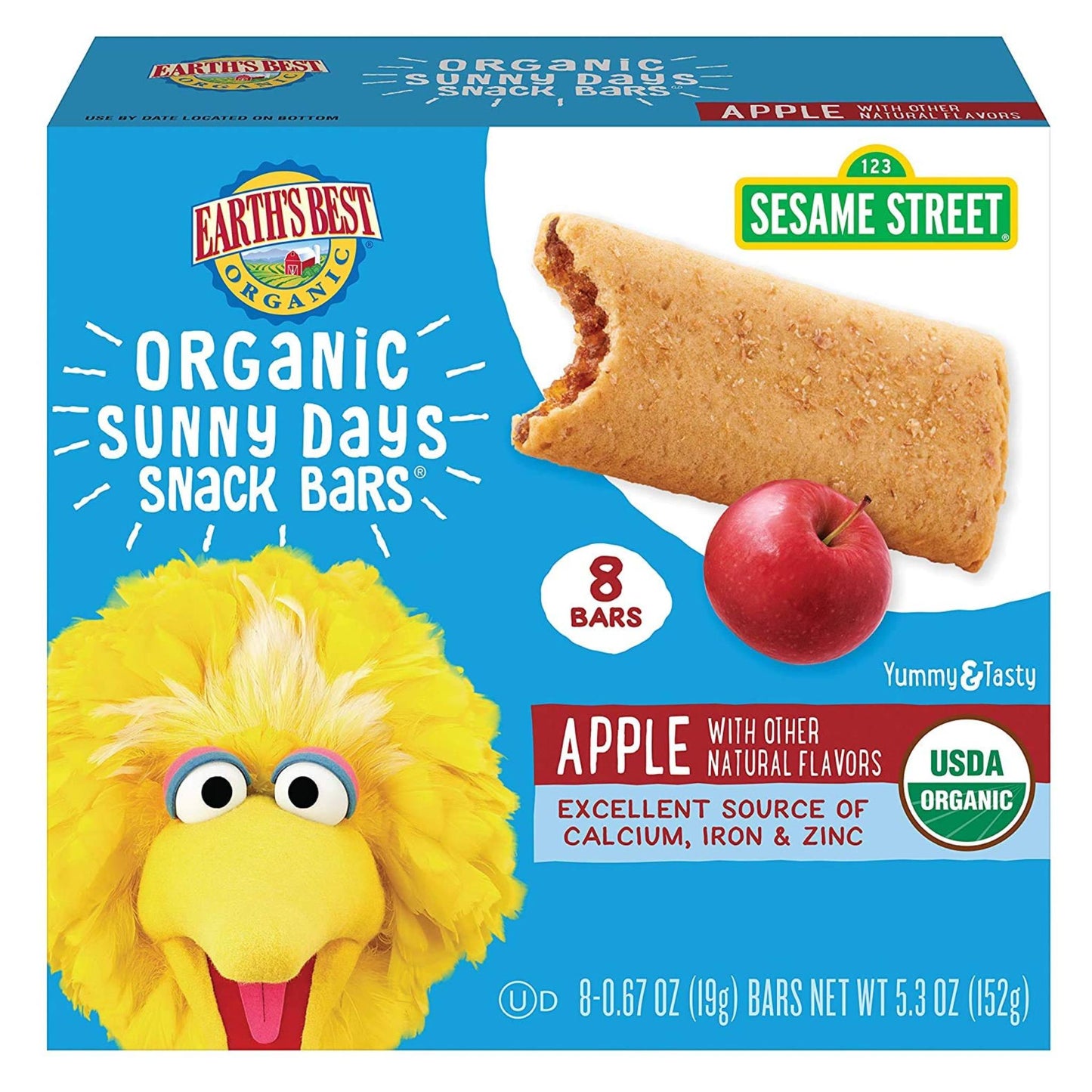Earth´s Best Barritas sabor manzana