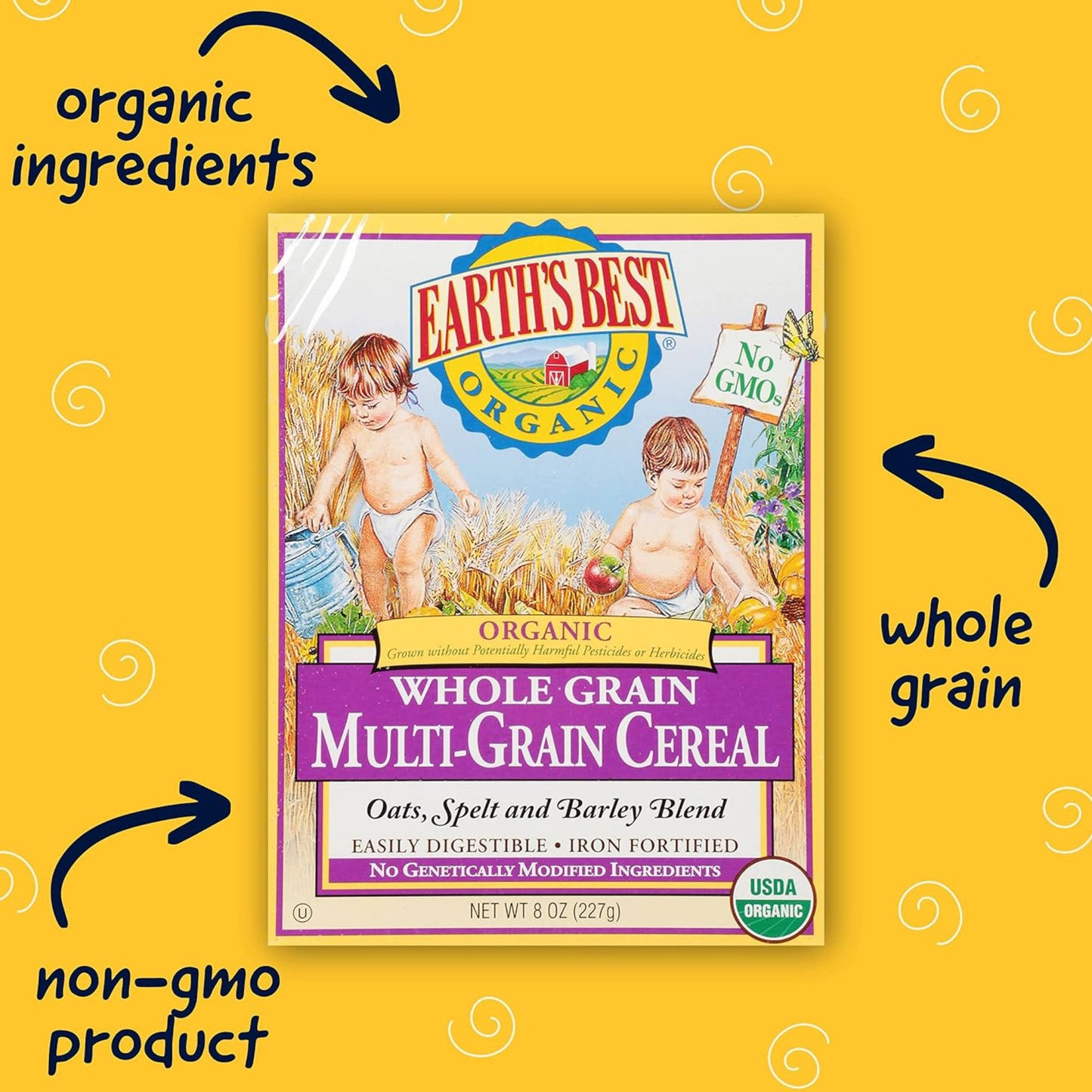 Earth´s Best Whole Cereal Multigrano