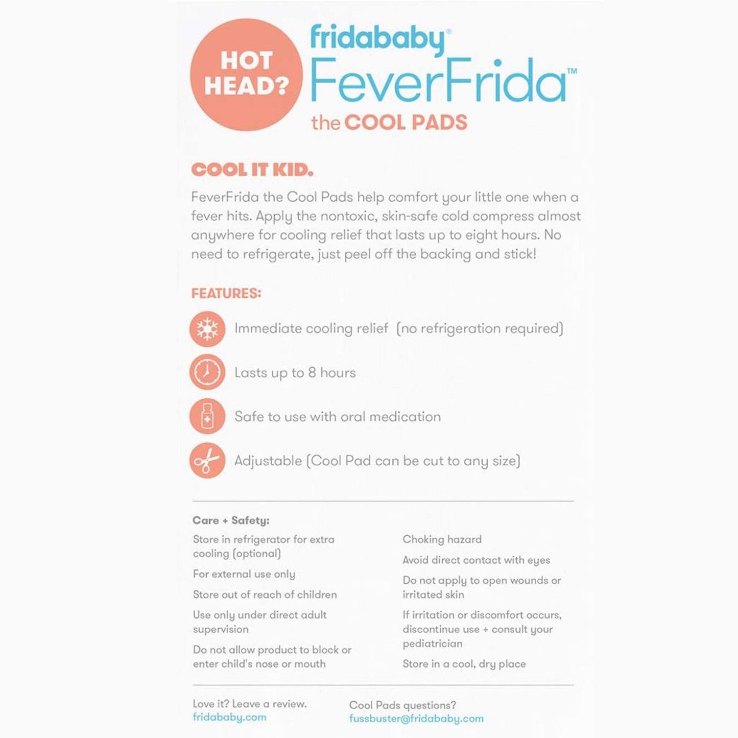 Fridababy Fever Frida Cool Pads