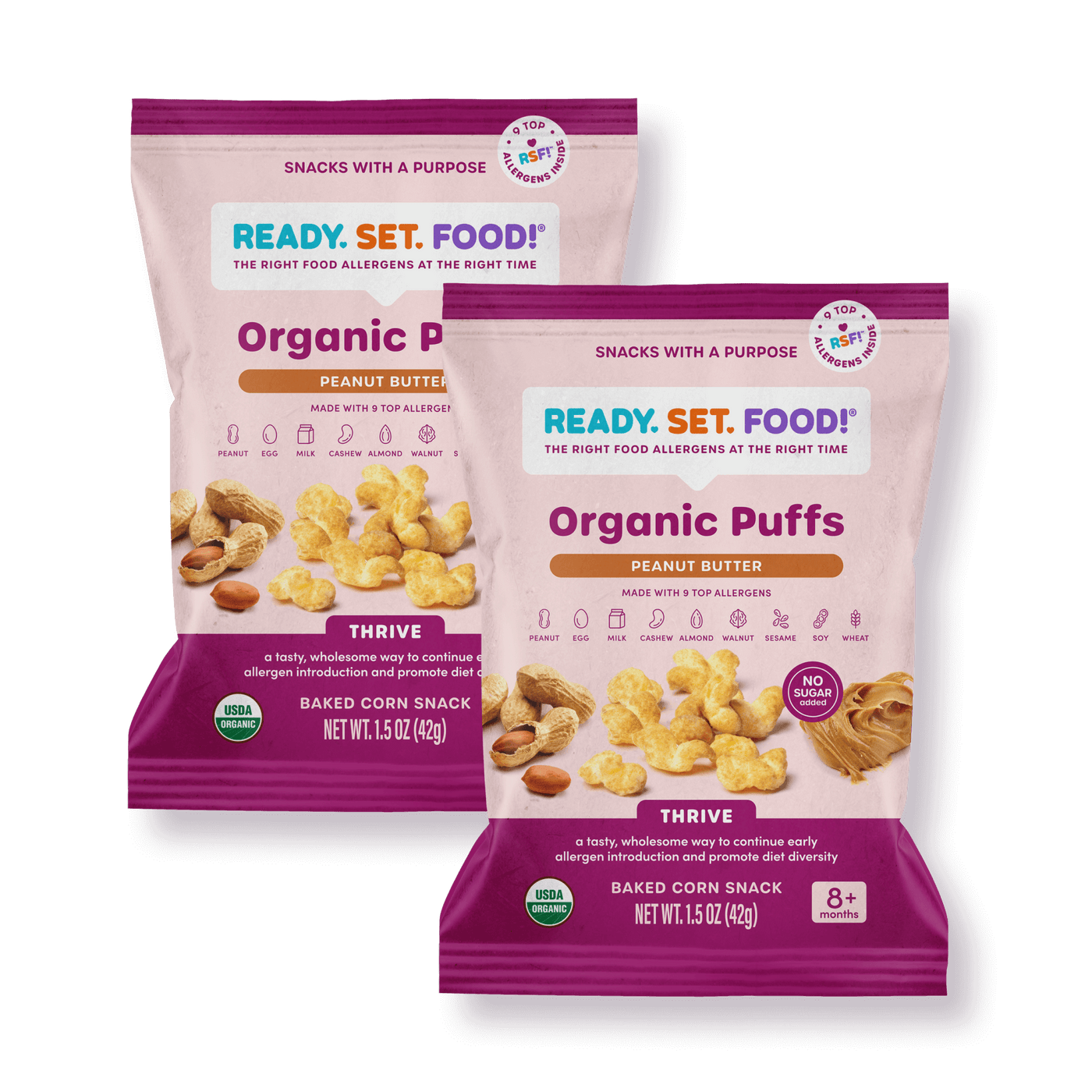 Ready Set Food! Organic Puffs