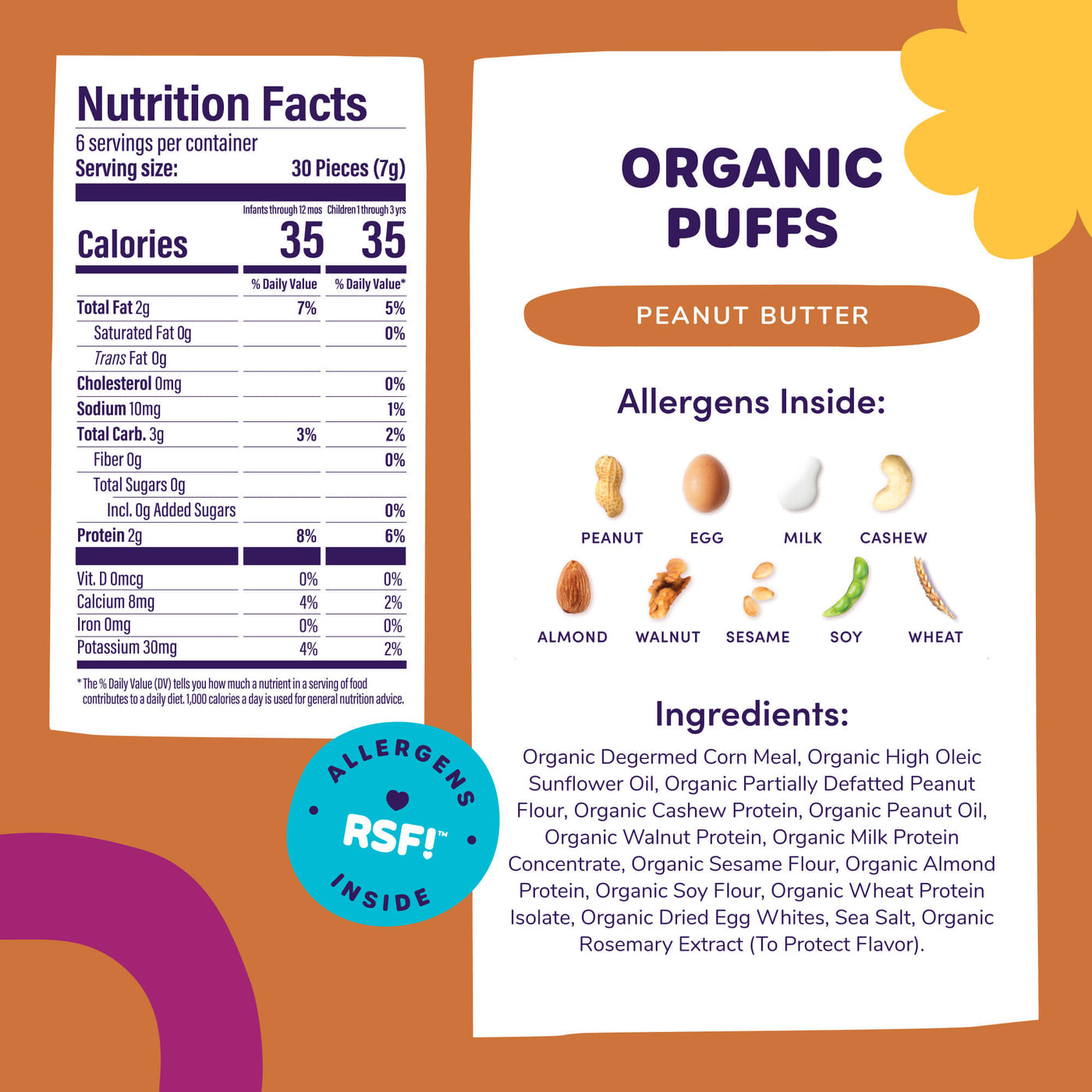 Ready Set Food! Organic Puffs