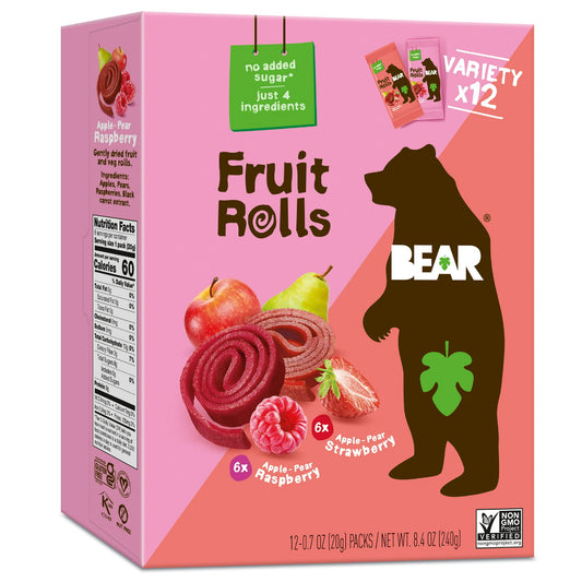 Bear Fruit Rolls Variety Pack