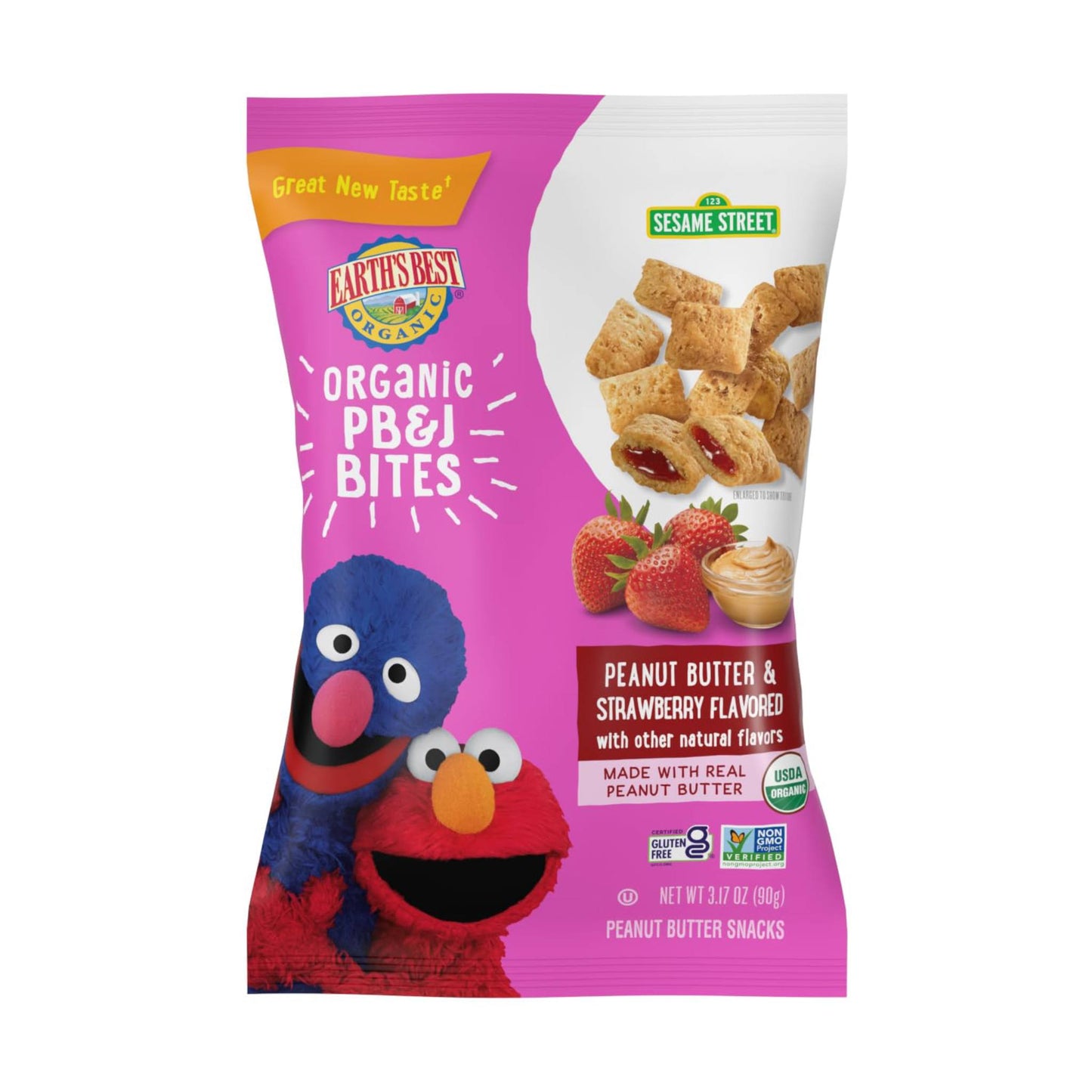Earth´s Best Organic PB&J Bites