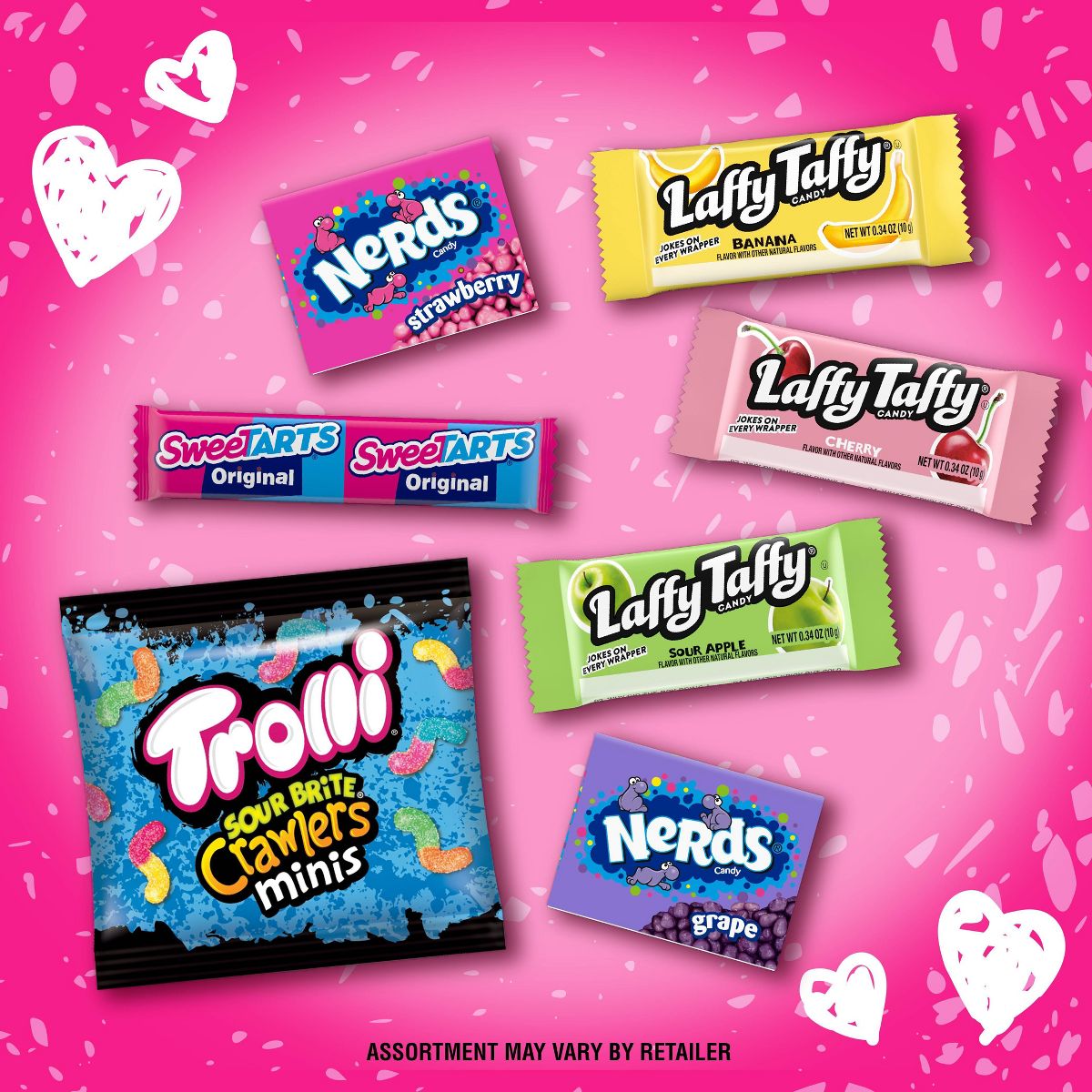 Nerds Valentines 30 zas
