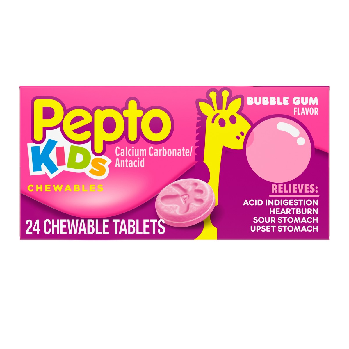 Pepto-Bismol Kids Tabletas masticables