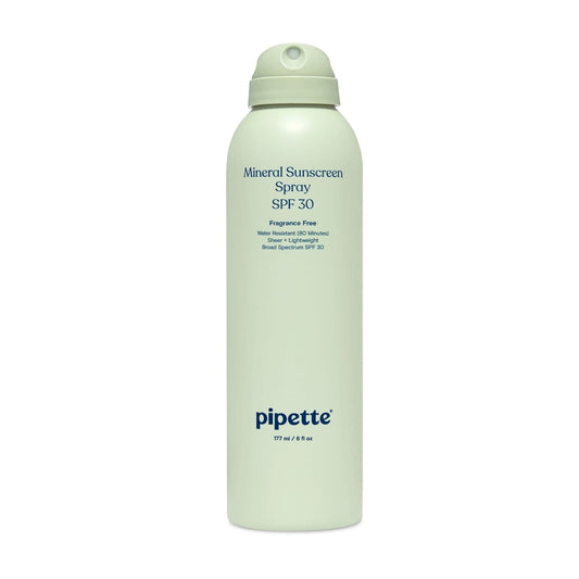 Pipette. Bloqueador mineral en spray