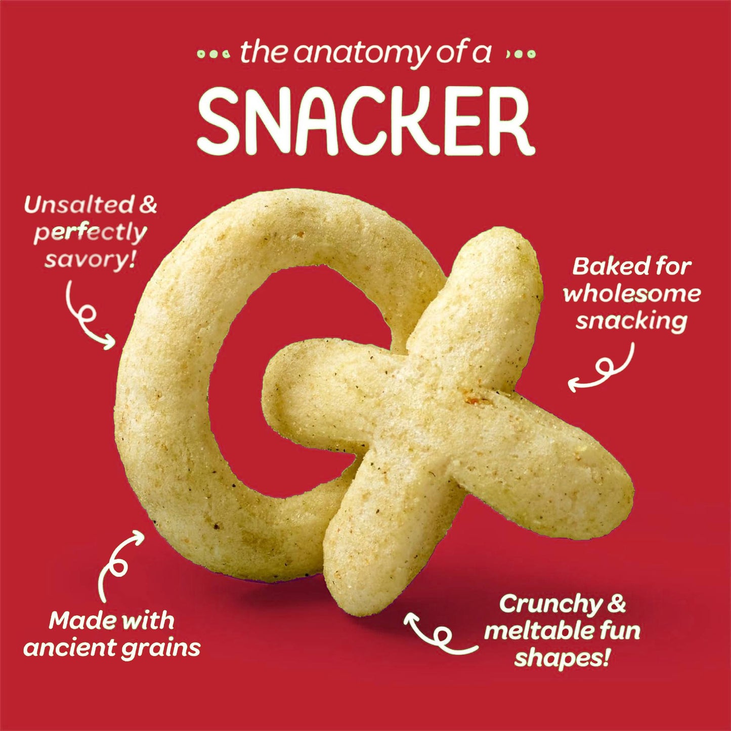 Happy Baby Organic Snackers. Sabor Tomate y albahaca