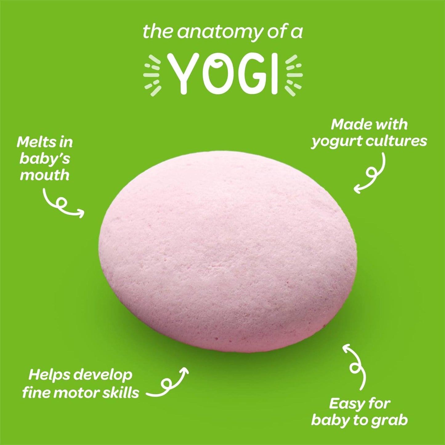 Happy Baby Organic Yogis. Sabor mix de berries