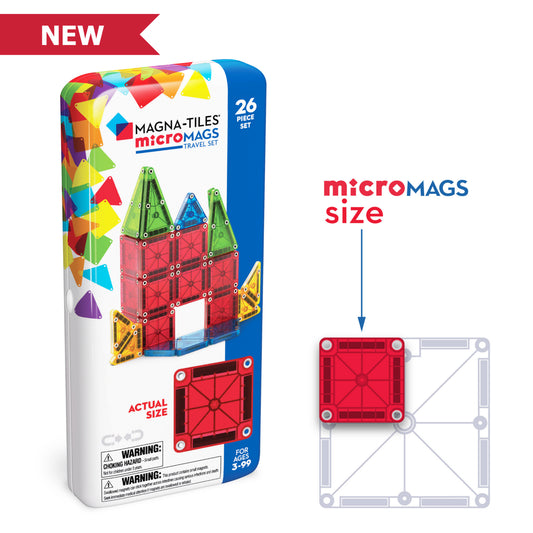 Magna-Tiles MicroMags