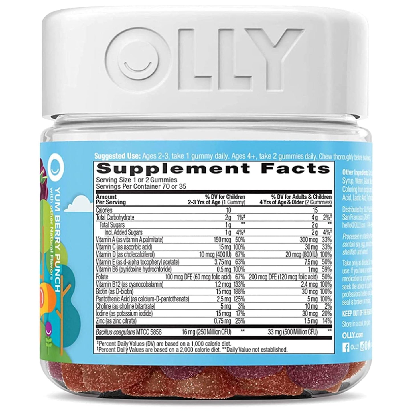 Olly Kids Multi+Probiotic